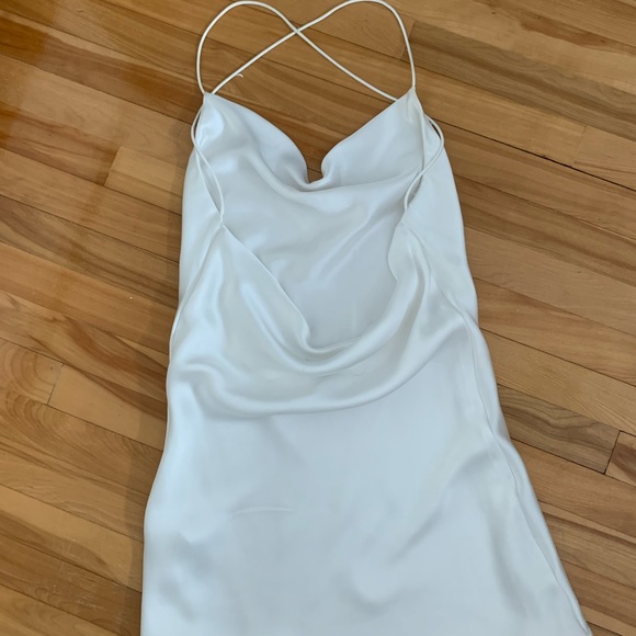 Zara silk backless dress - Picture 4 of 5
